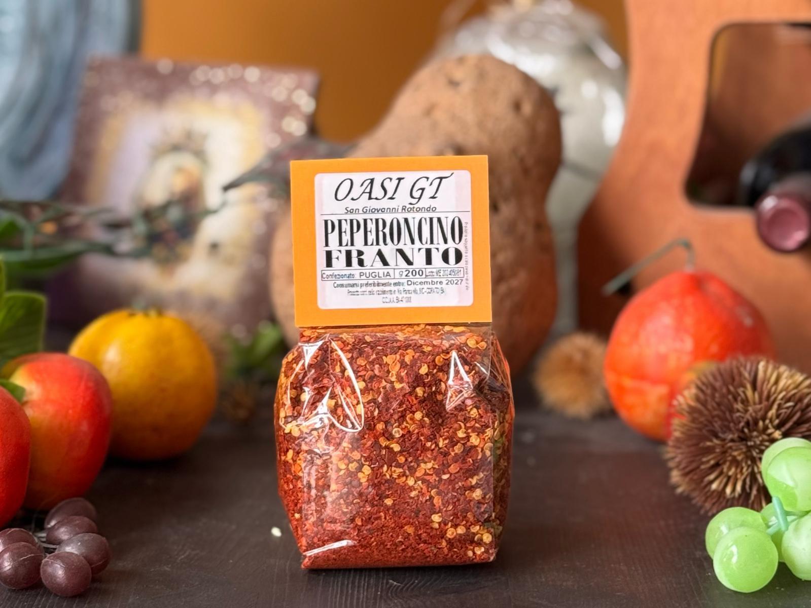 Crushed chili pepper